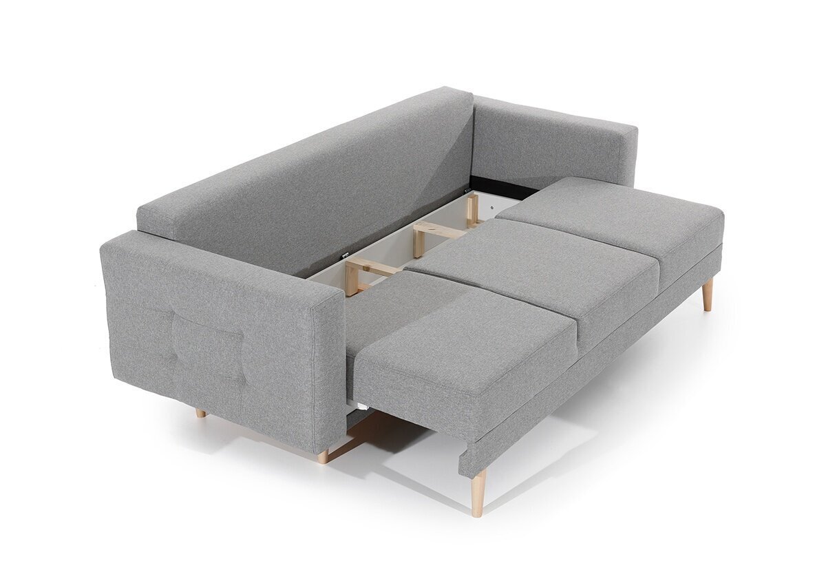 2-osaline pehme mööbli komplekt Asgard 3+1, kollane hind ja info | Pehme mööbli komplektid  | kaup24.ee