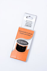 Corbby mustad vahatatud kingapaelad hind ja info | Rõivaste ja jalatsite hooldus | kaup24.ee