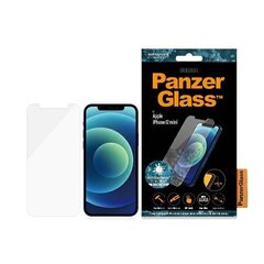 PanzerGlass Pro Standard Super+ iPhone 12 Mini Antibacterial цена и информация | Защитные пленки для телефонов | kaup24.ee