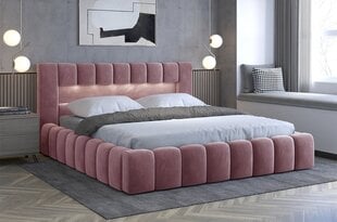 Кровать  Lamica, 180х200 см, розовый цвет цена и информация | Кровати | kaup24.ee