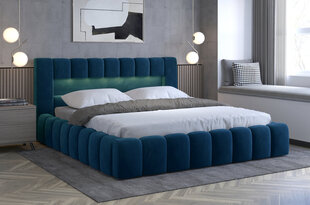 Кровать  Lamica, 160x200 см, синий цвет цена и информация | Кровати | kaup24.ee