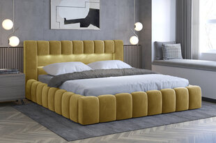 Кровать  Lamica, 160x200 см, желтый цвет цена и информация | Кровати | kaup24.ee