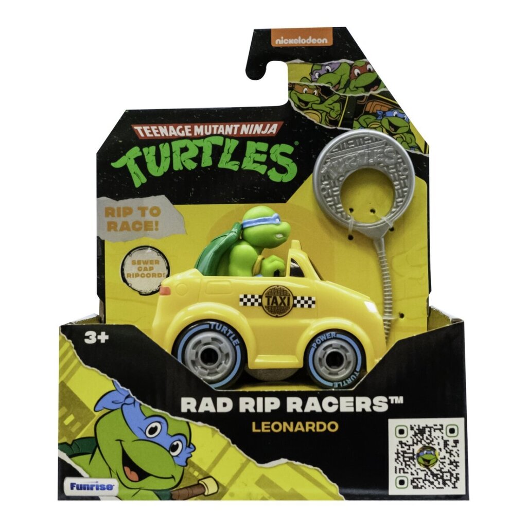 Masin koos kujuga Tmnt Ninja kilpkonnad Rad Rip Racers 71046 hind ja info | Poiste mänguasjad | kaup24.ee