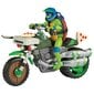 Mootorratas Ninja Kick koos kujuga Leonardo Tmnt Teismelised ninja kilpkonnad 83431 hind ja info | Poiste mänguasjad | kaup24.ee