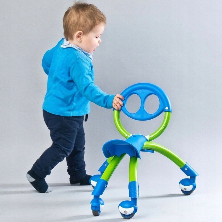 Laste sõidumänguasi ToyzBeetle 2in1, sini-roheline цена и информация | Imikute mänguasjad | kaup24.ee