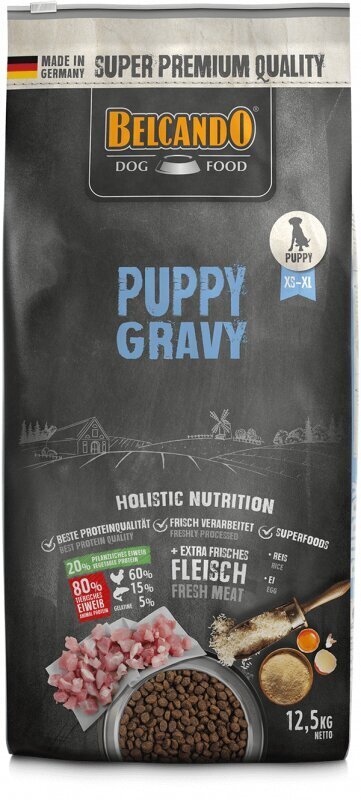 Belcando Puppy Gravy kuivtoit kutsikatele 1-4 kuu, linnuga, 12,5 kg цена и информация | Kuivtoit koertele | kaup24.ee