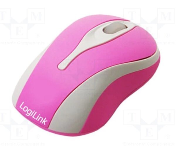Hiir Logilink Mini USB, roosa цена и информация | Hiired | kaup24.ee