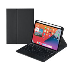 Перевернутая крышка и клавиатура Bluetooth Ykcloud HK11C для iPad Air5 10.9（2022)/iPad Air4 10.9（2020)/iPad Pro11(2022/2021/2020/2018) цена и информация | Чехлы для планшетов и электронных книг | kaup24.ee