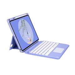 Перевернутая крышка и клавиатура Bluetooth Ykcloud SY12C для iPad 10.2(2021/2020/2019)/iPad Air 10.5/iPad Pro10.5 цена и информация | Чехлы для планшетов и электронных книг | kaup24.ee