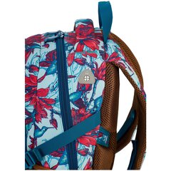 Школьный рюкзак для девочек с цветочным рисунком, 42 см цена и информация | Школьные рюкзаки, спортивные сумки | kaup24.ee