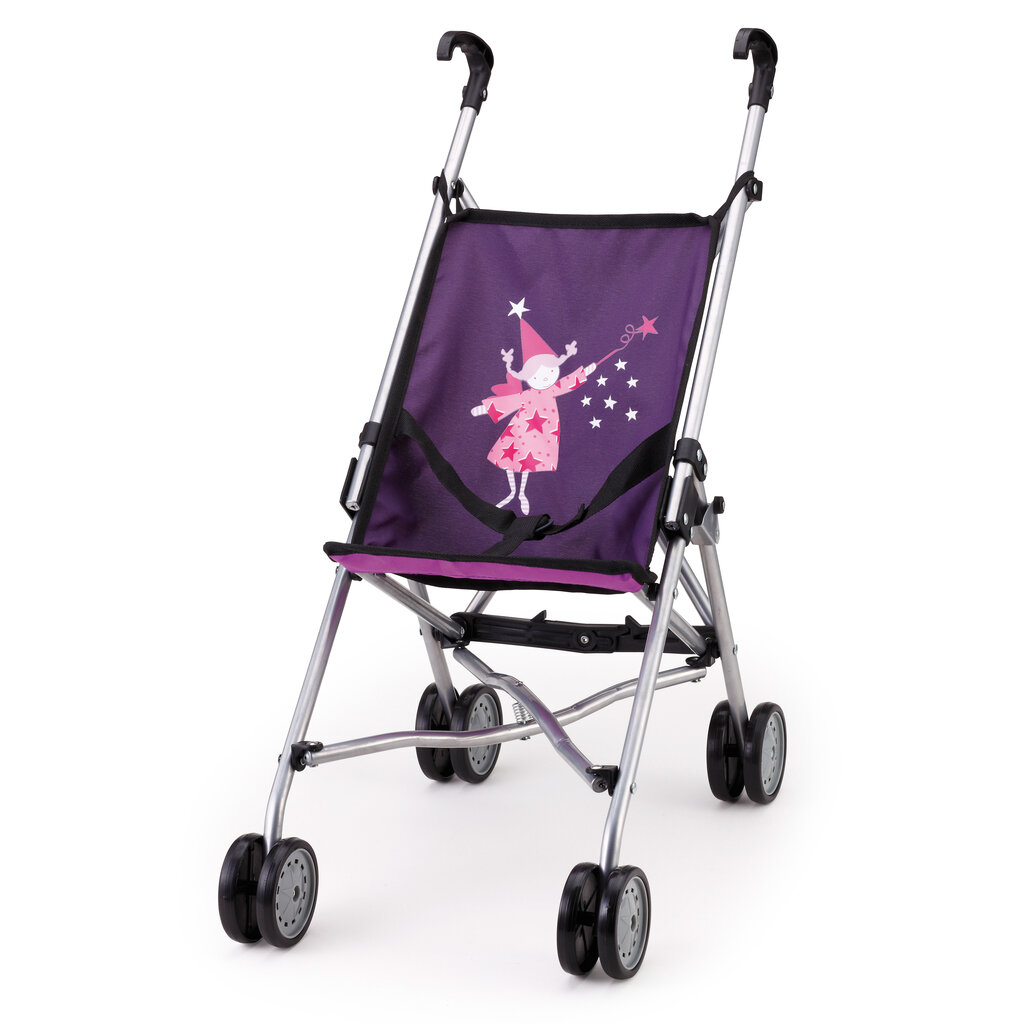 Nukukäru Bayer Dolls Buggy Purple цена и информация | Tüdrukute mänguasjad | kaup24.ee