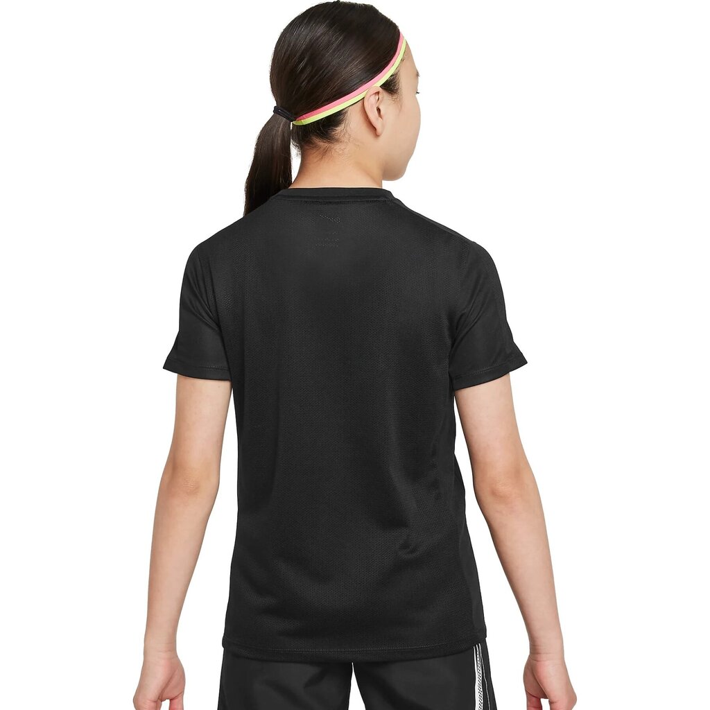 Nike laste T-särk DF TRPHY23 SS TOP GX, must цена и информация | Poiste särgid | kaup24.ee