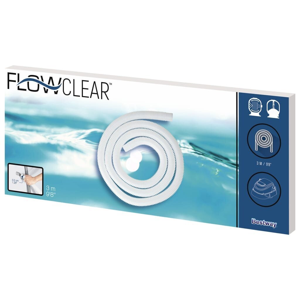 Bestway Flowclear asendusvoolik 32 mm цена и информация | Basseinitehnika | kaup24.ee