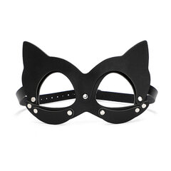 Сексуальная кожаная маска Cat Woman цена и информация | БДСМ и фетиш | kaup24.ee