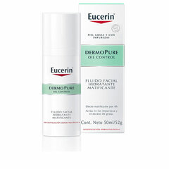 Увлажняющий крем для лица Eucerin Dermopure Facial Moisturizing Fluid, 50 мл цена и информация | Кремы для лица | kaup24.ee