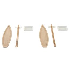 Dkd home decor sushi serveerimiskomplekt, 8x5x2 cm hind ja info | Lauanõud ja kööginõud | kaup24.ee