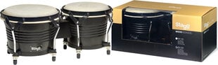 Bongo trummid Stagg BW-200-BK цена и информация | Перкуссии | kaup24.ee