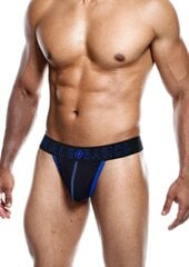 Мужские трусы MaleBasics Neon Thong, L, синий цвет цена и информация | Сексуальное бельё для мужчин | kaup24.ee