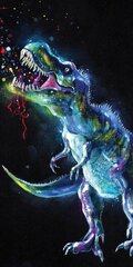 Rätik Photoprints Sweet Home Dinosaur, 70x140 cm цена и информация | Полотенца | kaup24.ee