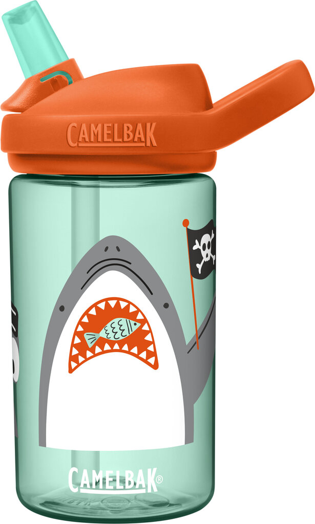 Laste joogipudel Camelbak Eddy+Kids Arrgh Matey, 400 ml, sinine hind ja info | Joogipudelid | kaup24.ee