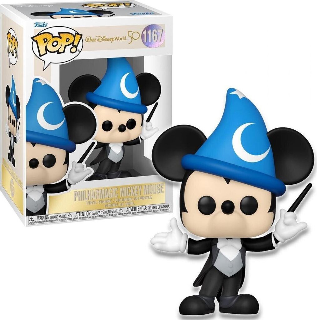 Kuju Funko Pop! Walt Disney World 50th Anniversary: Philharmagic Mickey Mouse цена и информация | Fännitooted mänguritele | kaup24.ee