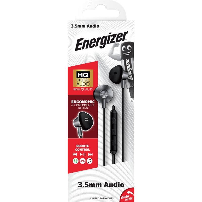 Energizer Classic UBA15 Black цена и информация | Kõrvaklapid | kaup24.ee