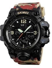 Мужские часы Skmei 1155BCMRD Black-Camo Red цена и информация | Мужские часы | kaup24.ee