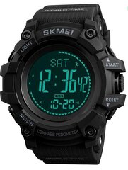 Мужские часы Skmei 1356BK black Compass цена и информация | Мужские часы | kaup24.ee