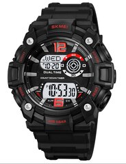 Мужские часы Skmei 2018BR, черные / красные цена и информация | Мужские часы | kaup24.ee