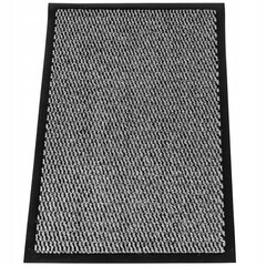 Придверный коврик, 40x60 см, серый цена и информация | Придверные коврики | kaup24.ee