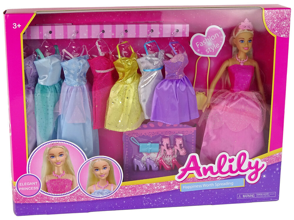 Nukk koos aksessuaaridega, Anlily hind ja info | Tüdrukute mänguasjad | kaup24.ee