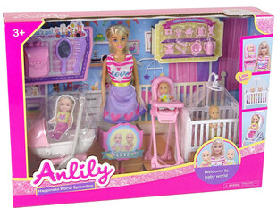 Nuku- ja beebikomplekt, Anlily hind ja info | Tüdrukute mänguasjad | kaup24.ee