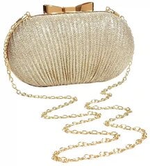 Маленькая женская сумочка S135, золотая цена и информация | Женские сумки | kaup24.ee