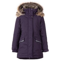 Lenne laste talveparka 250g Ella 23671*619, tumevioletne hind ja info | Tüdrukute joped ja mantlid | kaup24.ee