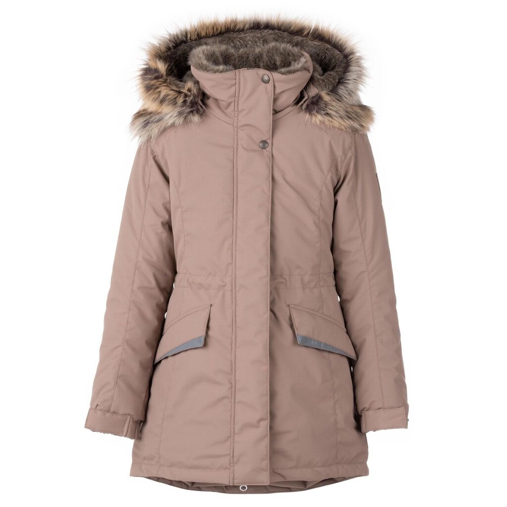 Lenne laste talveparka 250g Ella 23671*348, pruun цена и информация | Tüdrukute joped ja mantlid | kaup24.ee