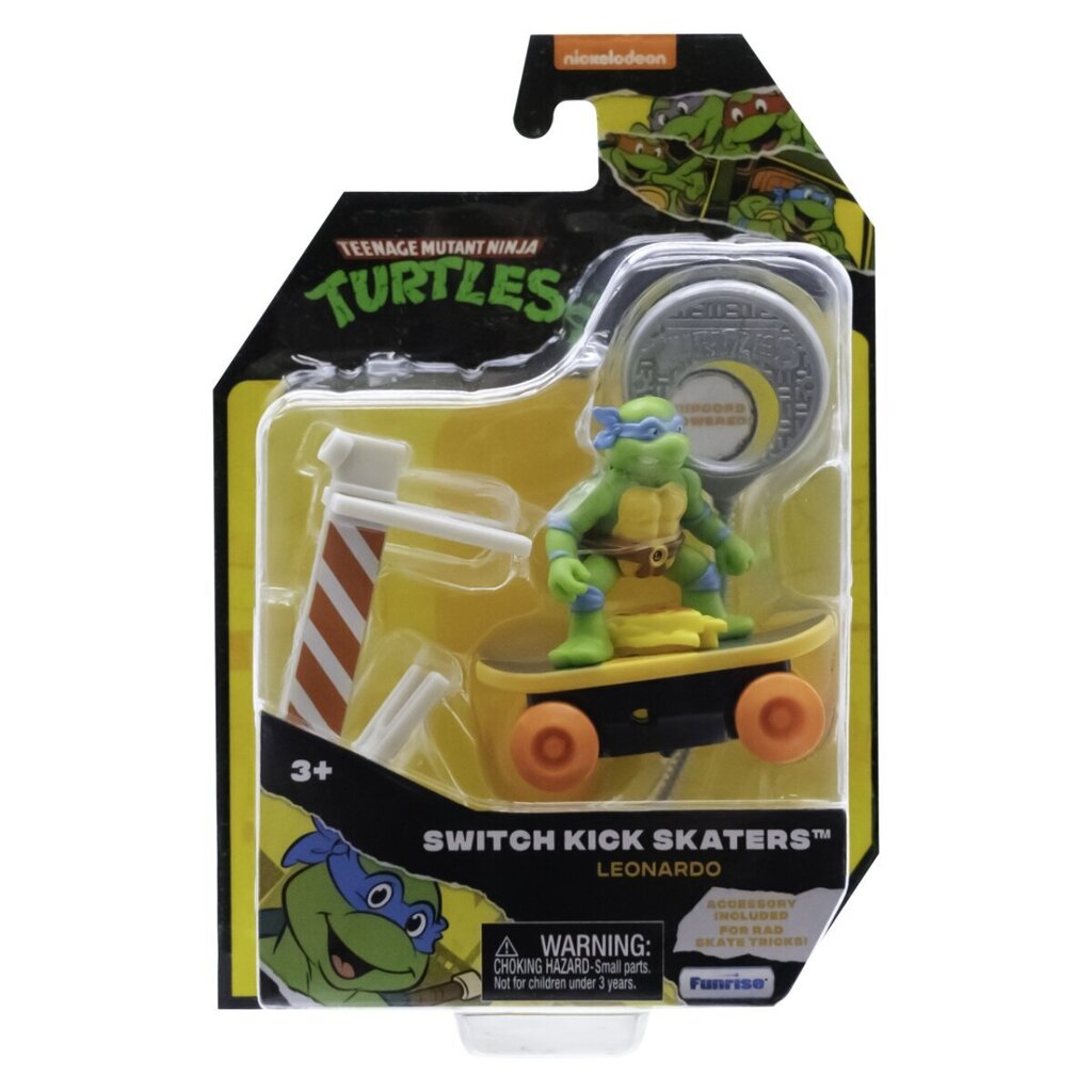 Rulaga figuurid Tmnt Teenage Ninjakilpkonnad Switch Kick Skaters 71052 hind ja info | Poiste mänguasjad | kaup24.ee