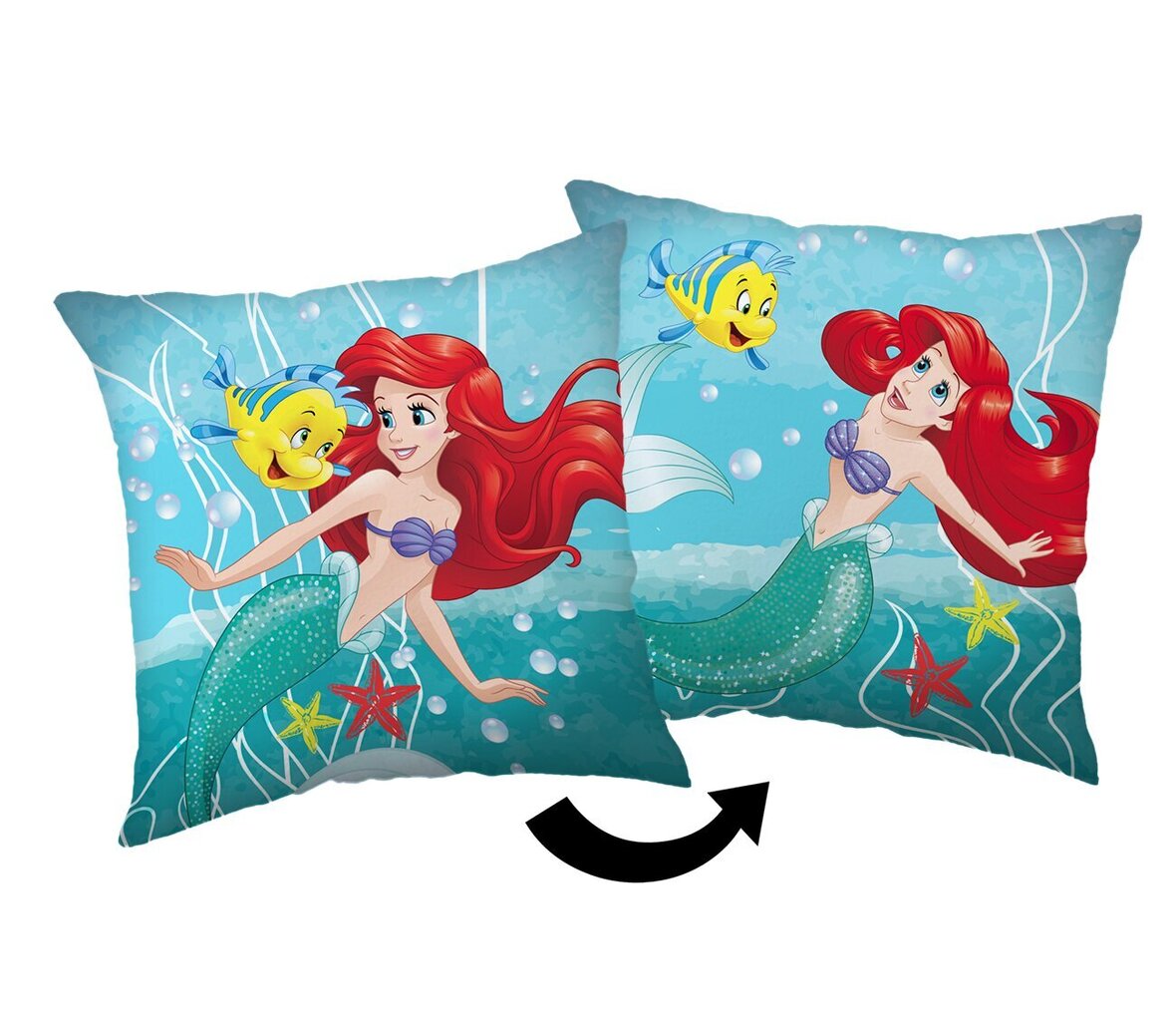 Dekoratiivpadi Disney Ariel Friends цена и информация | Dekoratiivpadjad ja padjakatted | kaup24.ee