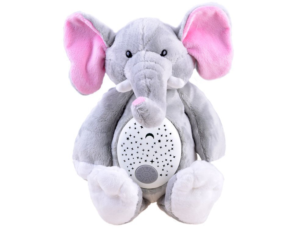 Valgustus- ja heliefektidega pluusist elevant Kaichi, 40 cm hind ja info | Pehmed mänguasjad | kaup24.ee