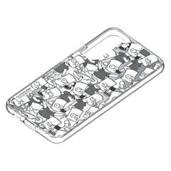 Panel Samsung GP-TOU021HOUJW do etui Frame Cover do Galaxy S22 Simpsons biały|white цена и информация | Чехлы для телефонов | kaup24.ee