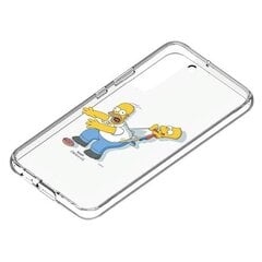 Panel Samsung GP-TOU021HOXYW do etui Frame Cover do Galaxy S22 Simpsons Homer biały|white цена и информация | Чехлы для телефонов | kaup24.ee