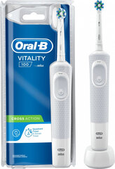 Rlektriline hambahari Oral-B Vitality D-100 Trizone White hind ja info | Suuhügieen | kaup24.ee
