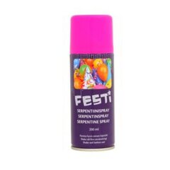 Pidulik vahusprei Festi, 200ml, lilla hind ja info | Peokaunistused | kaup24.ee