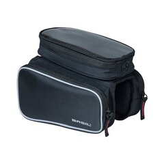 Велосипедная сумка Basil Sport Design Double Frame Bag, 1,5 л, черный цена и информация | Сумки, держатели для телефонов | kaup24.ee