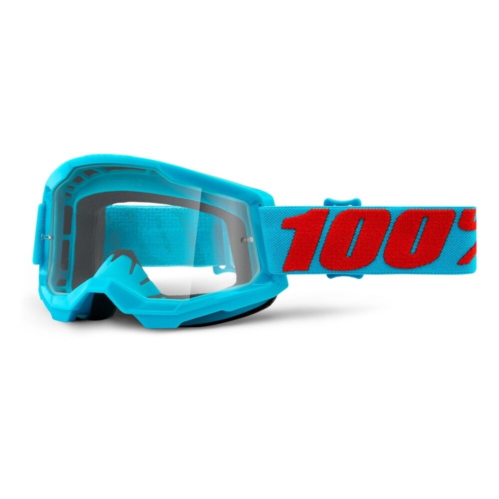 Kaitseprillid 100 % Downhill Strata 2 Goggle Punane Üks suurus цена и информация | Moto aksessuaarid | kaup24.ee