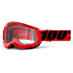 Kaitseprillid 100 % Downhill Strata 2 Goggle Punane Üks suurus цена и информация | Мотоаксессуары | kaup24.ee