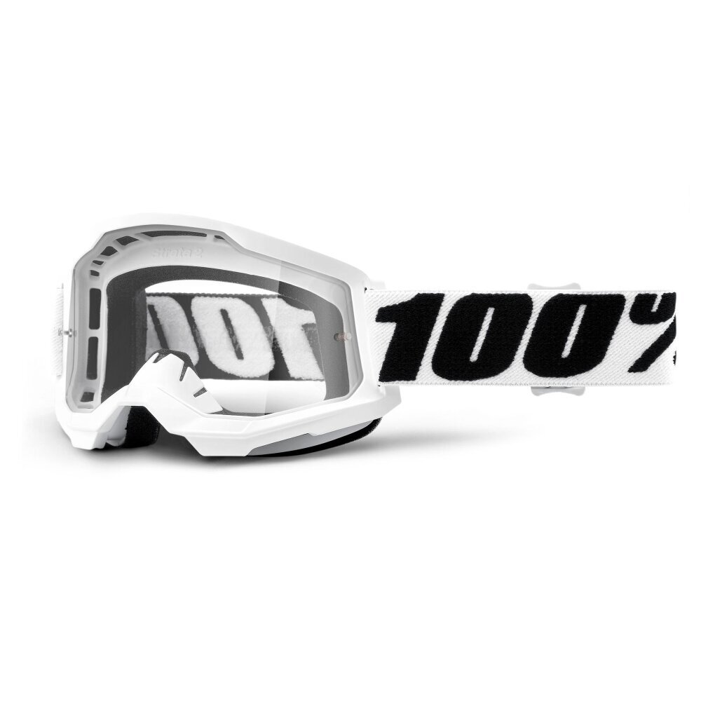 Kaitseprillid 100 % Downhill Strata 2 Goggle Punane Üks suurus цена и информация | Moto aksessuaarid | kaup24.ee