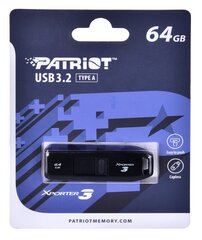 Patriot Xporter3 128GB USB 3.2 цена и информация | USB накопители | kaup24.ee