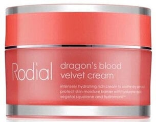 Niisutav ja toitev näokreem Rodial Dragon's Blood Velvet Cream, 50 ml цена и информация | Кремы для лица | kaup24.ee