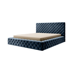 Кровать  Princce, 180х200 см, синий цвет цена и информация | Кровати | kaup24.ee