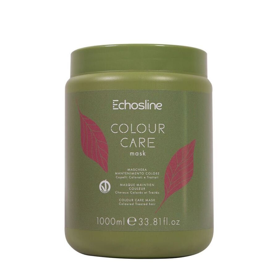 Värvi toitev mask värvitud juustele Echosline Colour Care Mask, 1000 ml hind ja info | Maskid, õlid, seerumid | kaup24.ee